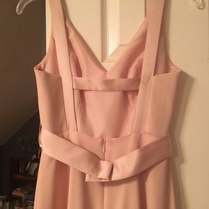 Gorgeous baby pink bridesmaid/formal gown